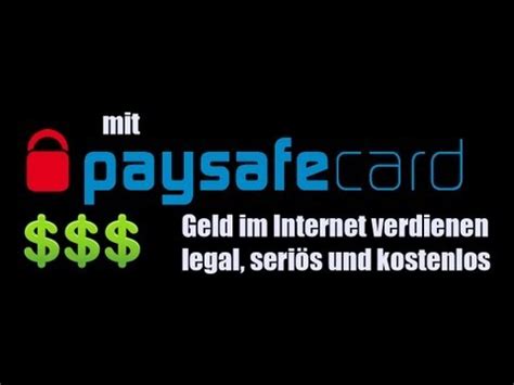 HowTo: Paysafe Card (PSC) legal, kostenlos und seriös。